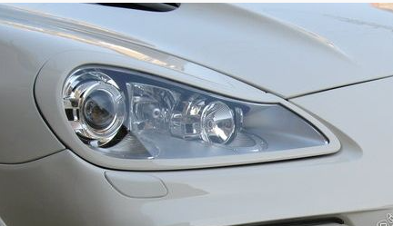 Накладки на фары (реснички) для Porsche Cayenne 957 (2002-2009) купить недорого с доставкой в Нягань