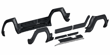 Декоративные накладки (обвес) B@3 2131 "L@DA 4х4", L@DA Niv@ Legend купить недорого с доставкой в Нягань