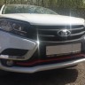 накладка на передний бампер "птичка" для l@da XR@Y купить недорого с доставкой в Нягань