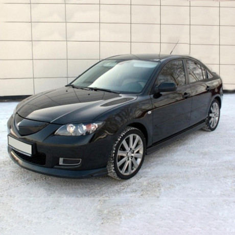 Накладка на передний бампер "GT" для Mazda 3 купить недорого с доставкой в Нягань