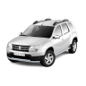 Защита порогов с алюм. площадкой d51мм «Эстонец» ИСКРА (ППК) Renault Duster (2012-2020), Nissan Terrano (2014-н.в.) купить недорого с доставкой в Нягань