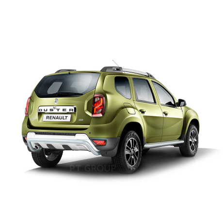 Защита порогов с алюм. площадкой d51мм «Эстонец» ИСКРА (ППК) Renault Duster (2012-2020), Nissan Terrano (2014-н.в.) купить недорого с доставкой в Нягань