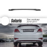 Лип-Спойлер "Zeus" для Hyundai Solaris (2010-2016) купить недорого с доставкой в Нягань