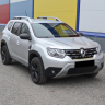 Накладки на зеркала с козырьком "КАРТ" для Renault Duster 2 (с 2021 г.в.) тиснение, без комплектации купить недорого с доставкой в Нягань