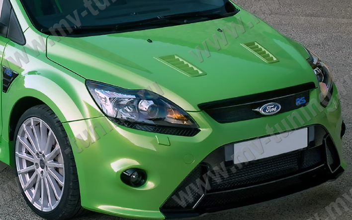 Жабры на капот в стиле "Focus RS" для Ford Focus 2 (2004-2011) купить недорого с доставкой в Нягань