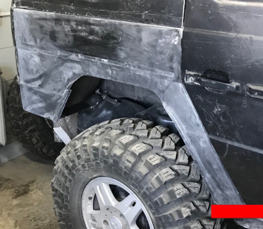Крыло пластиковое, заднее правое (WRTAGR) для Mercedes G-Класс купить недорого с доставкой в Нягань