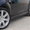 Накладки на пороги "ICС" для Ford Focus 2 (седан, хэтчбек 3-5D)(2004-2011) купить недорого с доставкой в Нягань