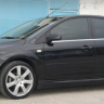 Накладки на пороги "ICС" для Ford Focus 2 (седан, хэтчбек 3-5D)(2004-2011) купить недорого с доставкой в Нягань