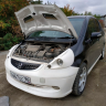 Пластиковый капот "J’s racing" для Honda Fit GD купить недорого с доставкой в Нягань