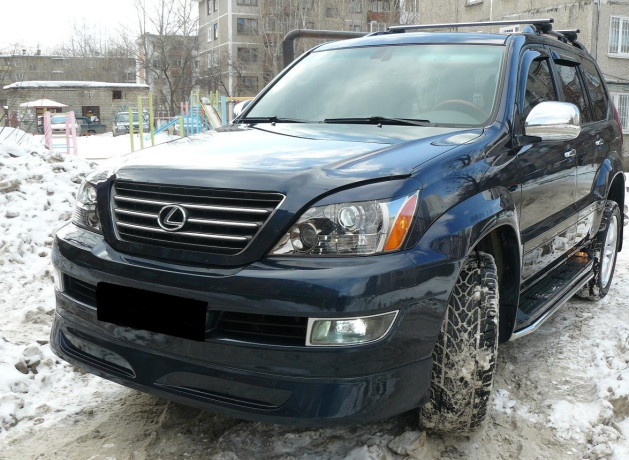 Накладка на передний бампер "Lx-Mode" Lexus GX 470 купить недорого с доставкой в Нягань