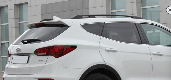 Рейлинги для Hyundai Santa Fe (2012-2018) Чёрный купить недорого с доставкой в Нягань