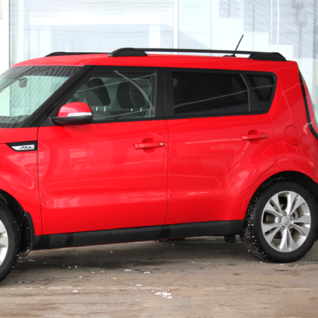 Рейлинги для Kia Soul (2013-2019) Чёрный купить недорого с доставкой в Нягань
