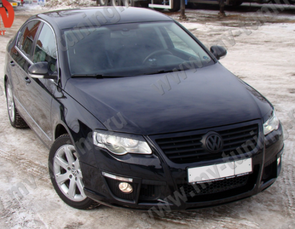 Накладки на фары (реснички) для Volkswagen Passat B6 (2005-2010) купить недорого с доставкой в Нягань