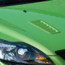 Жабры на капот в стиле "Focus RS" (текстурный пластик) для Ford Focus 2 (2004-2011) купить недорого с доставкой в Нягань