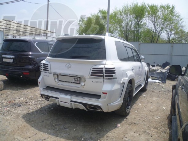 Спойлер средний (под стекло) для Lexus LX 570 (J200, 2013-2016) купить недорого с доставкой в Нягань