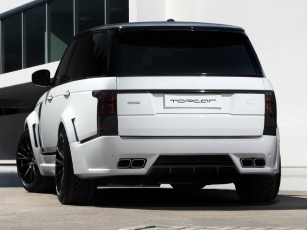 Спойлер на крышку багажника "Lumma CLR R" Land Rover Range Rover (2013-н.в.) купить недорого с доставкой в Нягань