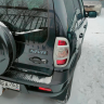 Накладки задних фонарей для Chevrolet Niv@ нового образца "Бертони" (квадратные) купить недорого с доставкой в Нягань