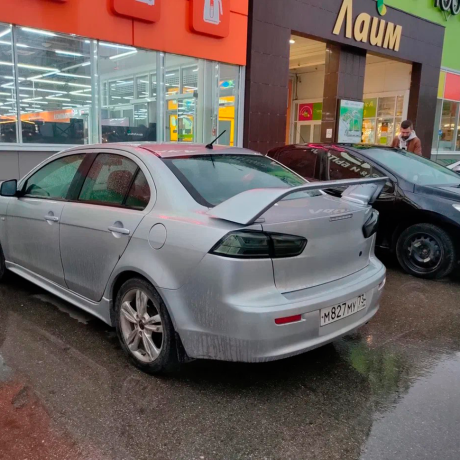 Спойлер "EVO" для Mitsubishi Lancer 10 (2007-2016) купить недорого с доставкой в Нягань